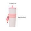 Insulated Water Bottle Vacuum Water Drinking Cup Drink Bottle Stainless Steel Tumbler for Office Outdoor Trip Hiking