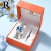 Elegant Women's Waterproof Quartz Watch with Digital Dial