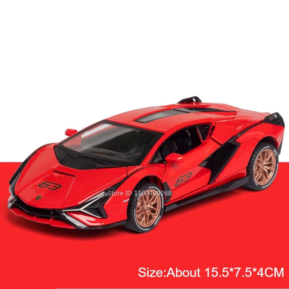 1:32 Lambor Urus Sian Sportwagen Modell Spielzeug Metall Druckguss Türen Öffnen Supercars Simulierte Innenraummodelle Heimdeko Ornamente