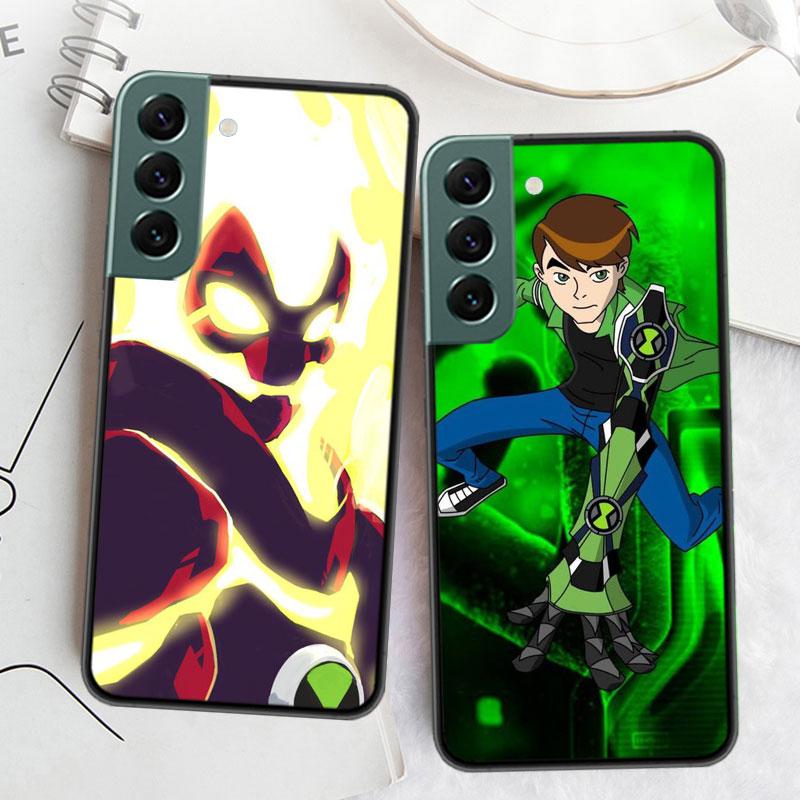 Ben Cartoon 10 Phone Case For Samsung Galaxy S22 S25 Ultra S21 S10 Plus S26 Edge S20 S23 S24 FE Cover Silicone Soft TPU Clea