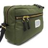 Fredrick Packers 420D SNUG SHOULDER (M) Shoulder Bag, Packcloth Nylon, Gold Zipper, Women's, Black