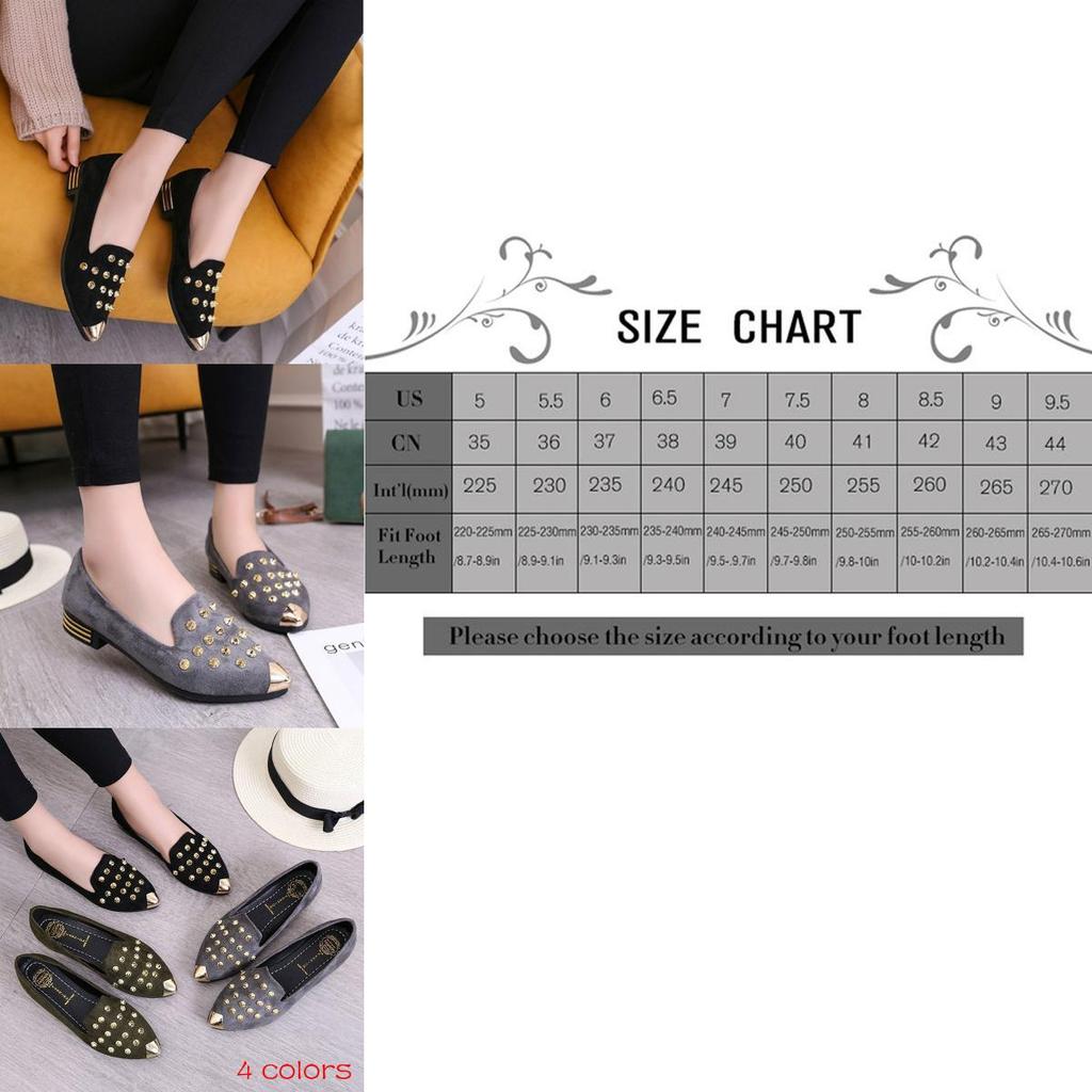 Women Fashion Sexy Comfort Low Heel Ladies Shoes Ballet Flats With Timeless Design