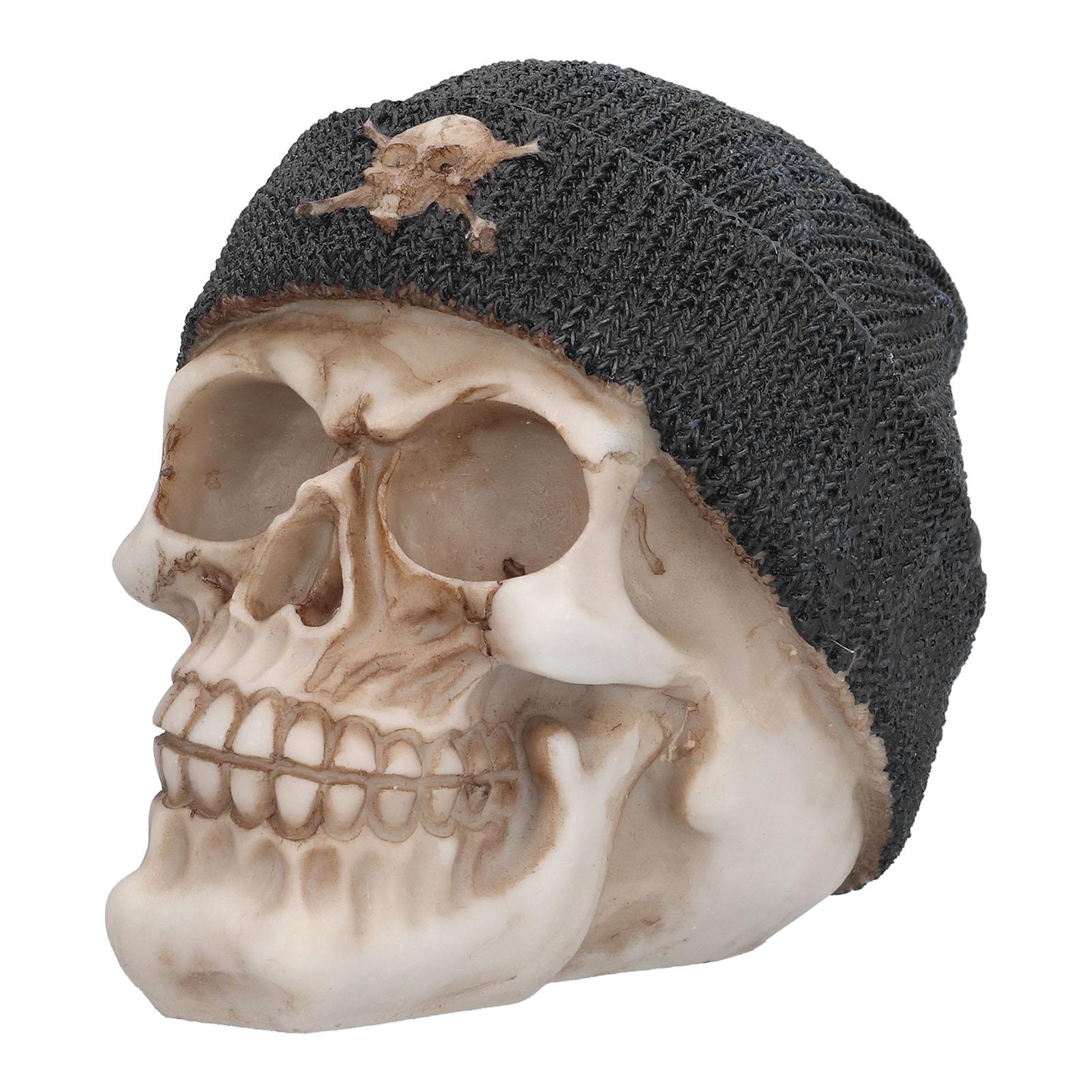 

Resin Skull Durable Lightweight Halloween Decoration Resin Skull Ornament for Holiday Party
