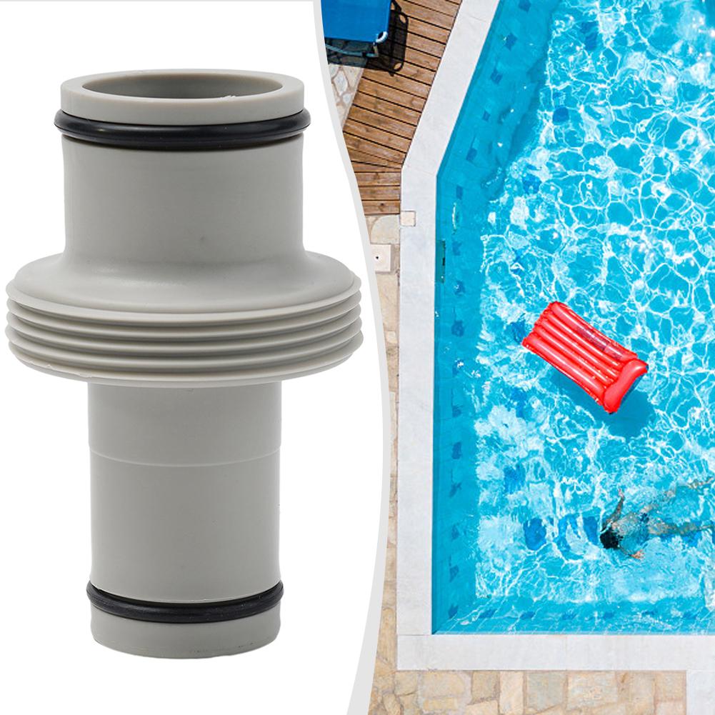 Connector For Intex Split Hose Plunger Valve Pool Part 1.5in To 1.25in Straight Connector Pool Adapter Straight Joint