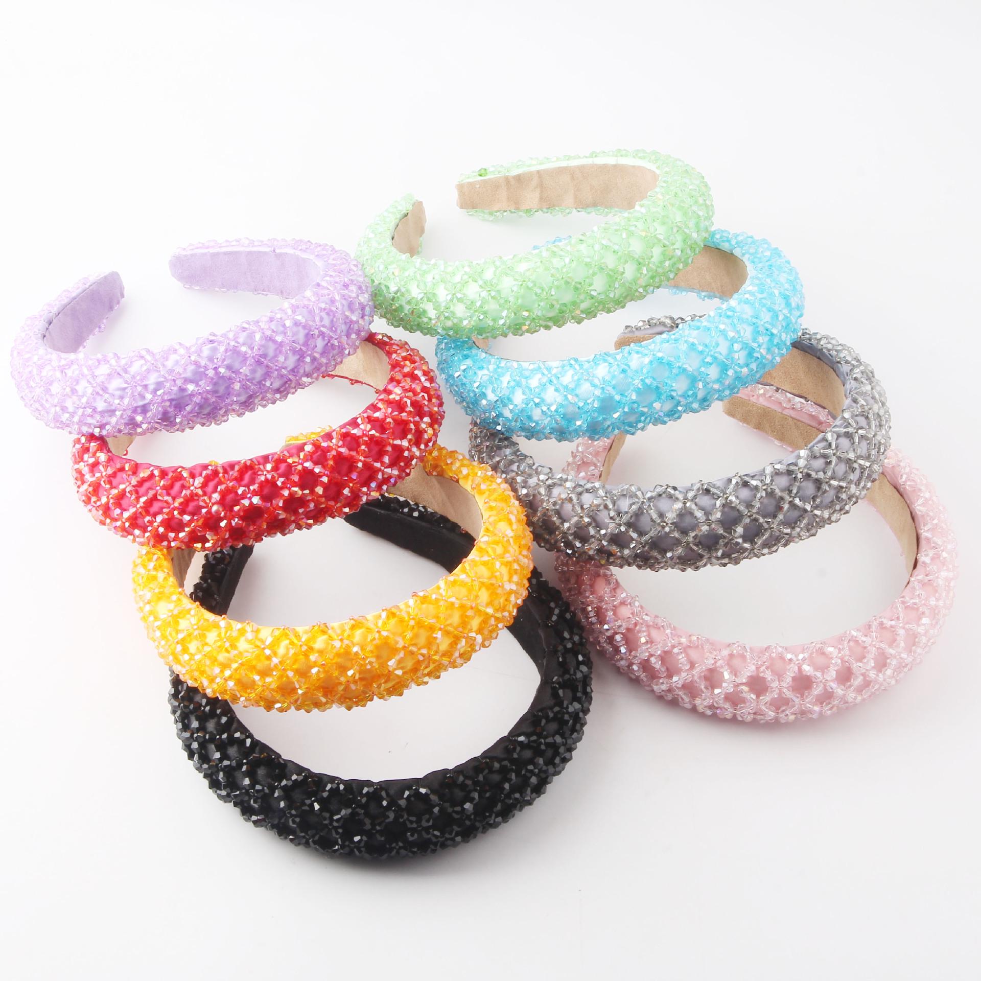 

Star Style Multicolor Crystal Mesh Headband for Prom & Street Fashion