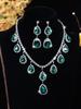 Alloy Necklace Set - Fashionable Banquet Jewelry Chain For Women - Bridal Wedding Jewelry Set