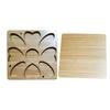 Jewelry Beading Board Wood Craft Tray Bead Organizing Plate Wood Beading Mats Necklace Bracelet Craft Tool Wood Texture