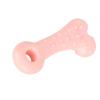 Bone Shape Dog Chew Toy Pet Teeth Cleaning Playing Sticks Dog Interactive Bite ToyPink