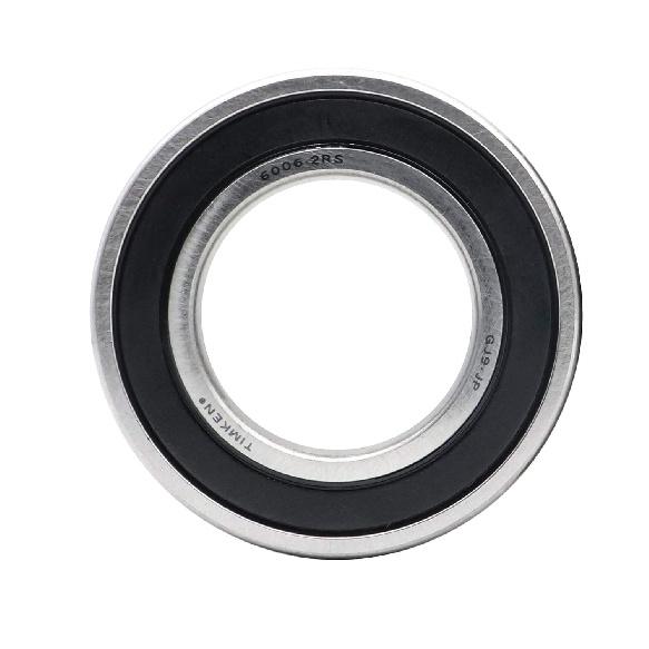 2PACK TIMKEN 6006-2RS Double Rubber Seal Bearings 30x55x13mm, Pre-Lubricated and Stable Performance and Cost Effective, Deep Groove Ball Bearings