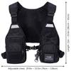 Bass Dash Fishing Fishing Fishing Short Game Vest FV08 [Bassdash] Vest, Lightweight, Unisex, Vest, Vest, (No Buoyancy) (Black)