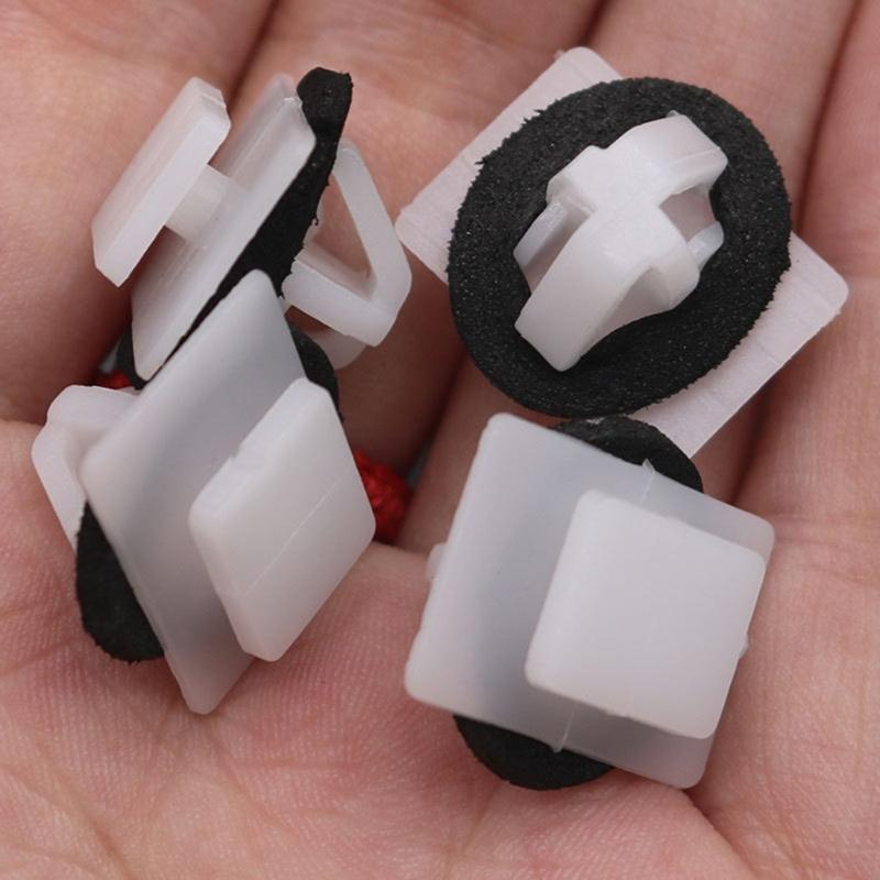 20pcs Plastic Car Rivet Clips with Sealer 87756-2E000 Rocker Panel Retainer Clips Automotive Accessory 877562E000