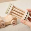 Kids Wooden Rail Train Toy Children Assembled Building Block Toy Newborns Early Educational Aid Toys Montessori Finger Fine Game