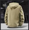 Men's Waterproof Windproof Hooded Jacket for Spring/Autumn - Style 8817
