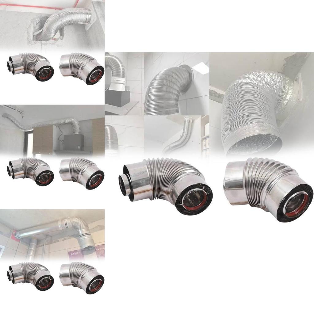 Durable Stainless Steel Exp Able Smoke Exhaust Pipe For Kitchen Ventilation System