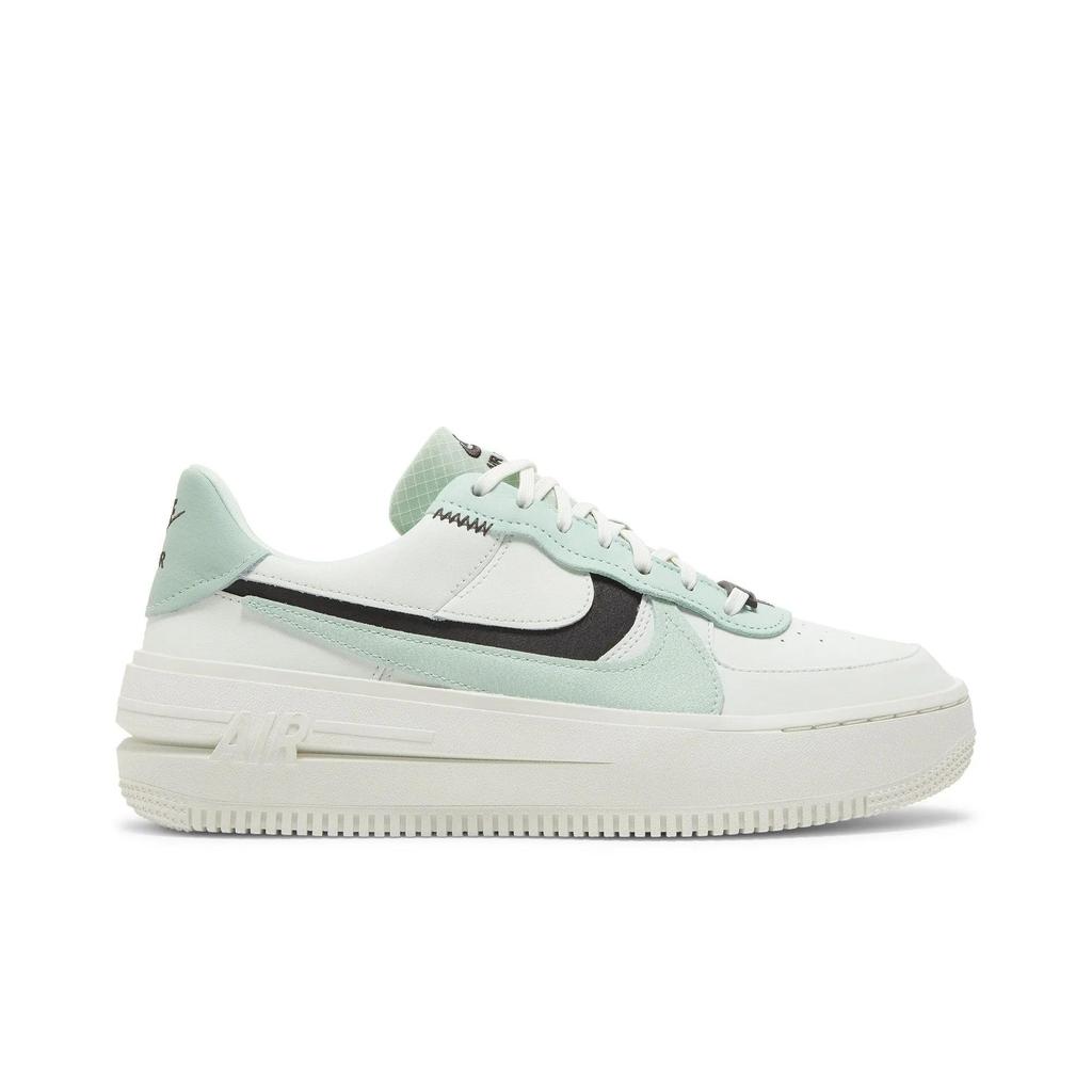 Nike Womens Air Force 1 PLT.AF.ORM 'Barely Green' (women's sizes) Barely Green / Velvet Brown / Mint Foam / Enamel Green Skate Shoes DX3730 300