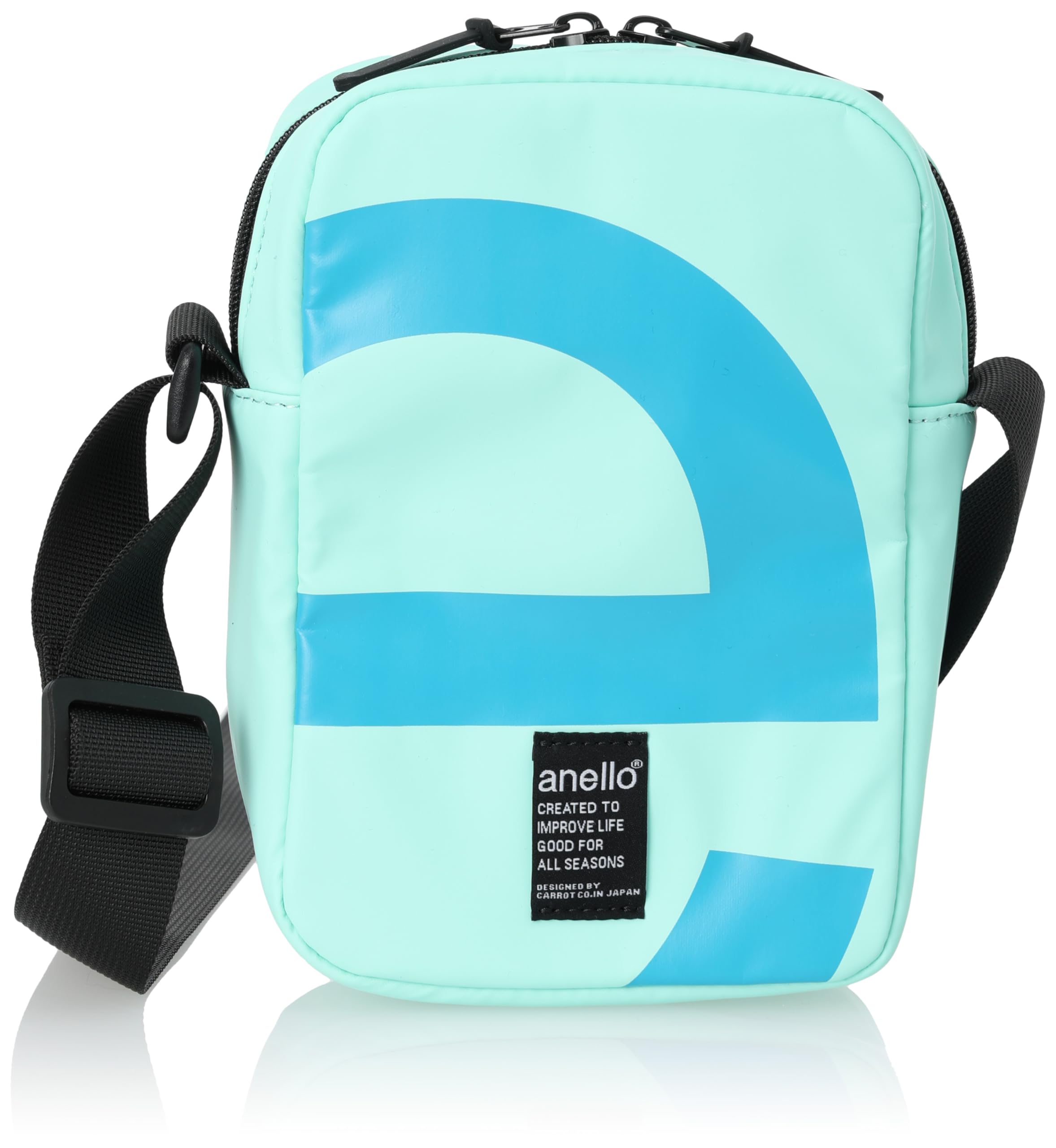 

Мини-сумка на плечо OVER LOGO AIS1203 MNT [Anello]