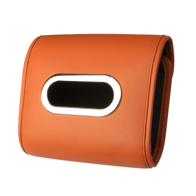 

Кожаные Подвески на Подголовник Заднего Сиденья Автомобиля Держатель Чехол для Салфеток Крепление, Удобный Держатель Бумажных Салфеток для Автомобиля Стайлинг оранжевый