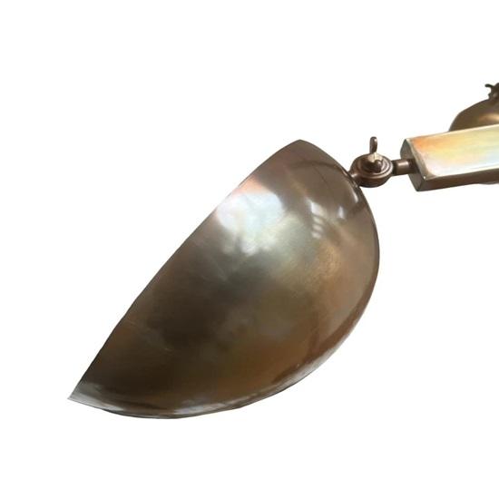 Mid-Century Modern Brass Adjustable Arm Sputnik Chandelier Six-Light Ceiling Fixture Lighting For Hall, Living Room