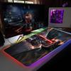 S-Star Cool W-warse Mouse Pad RGB Backlit Mouse Pad Laptop Mouse Pad Laptop Gamer Computer Desk Gaming Accessories