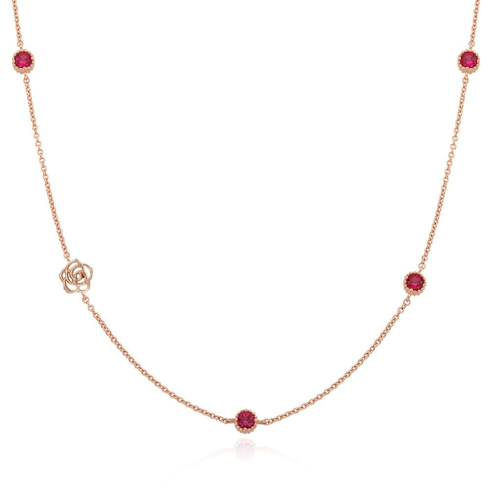 [Rosemont] Silver Necklace Rc0011