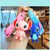 Cute Cartoon Stitch Keychain For Girls Adorable Couple Backpack Accessories