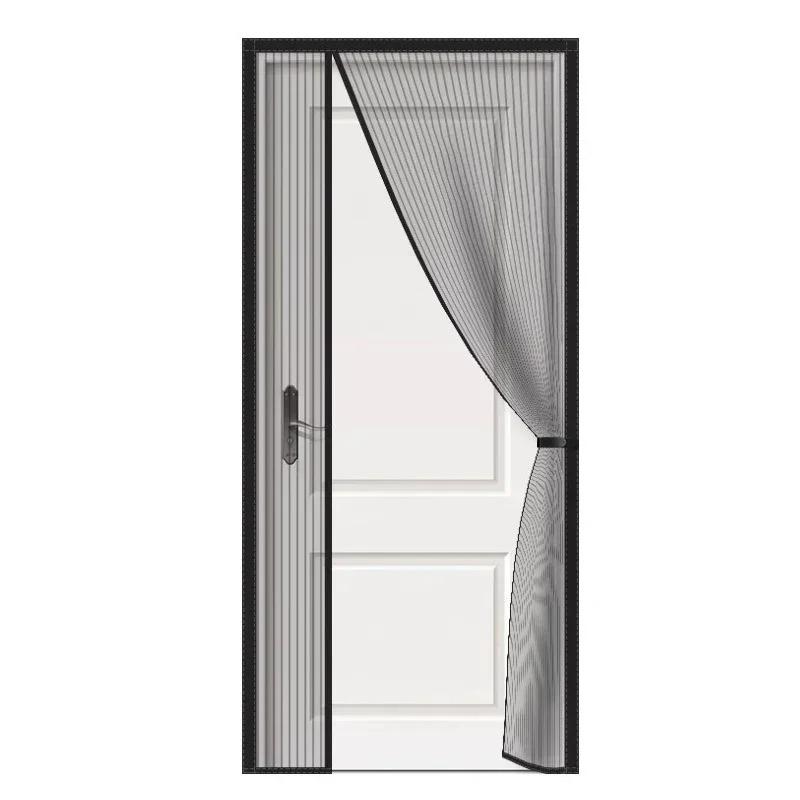 

Magnetic Screen Door,Reversible Left or Right Side Opening,Upgraded PET Mesh Door Screen Closure,Keep Bugs Out,Hands Free,Pet and Kid Friendly W70*H200cm чёрный