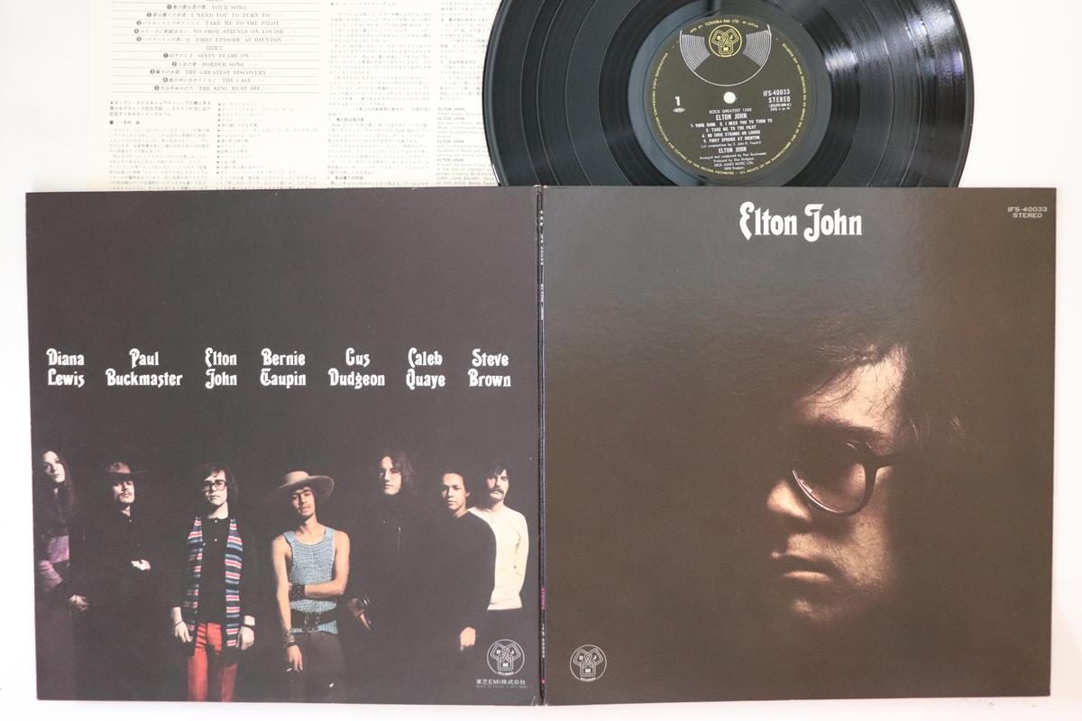 

LP Пластинка ELTON JOHN - Elton John IFS40033 DJM 1970 Япония Рок Б/У