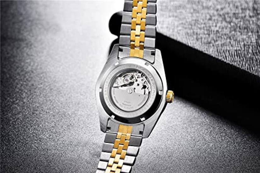 Pagani Design Men's Automatic Watch with Japanese-Made Movement, Water-Resistant Ceramic Bezel, Stainless Steel Strap, Sapphire Crystal, and Diver's