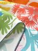 Fresh colorful tropical forest printed natural silk twill women scarf real silk scarves ladies spring autumn shawl luxury gifts
