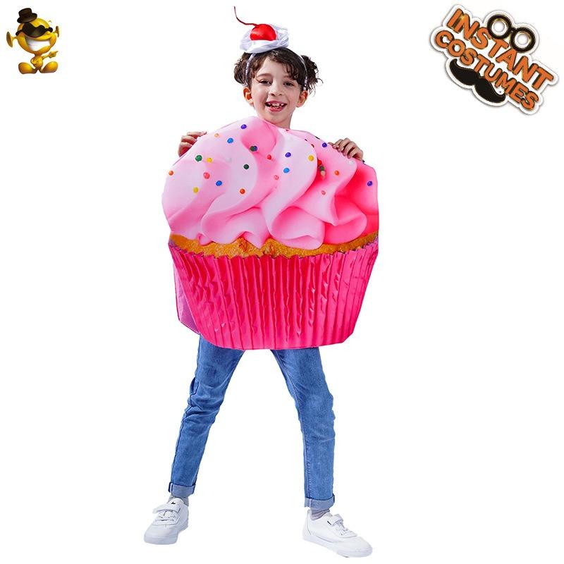 Halloween Children's Ice Cream Cupcake Costume Cosplay Stage Costume Cosplay Costume