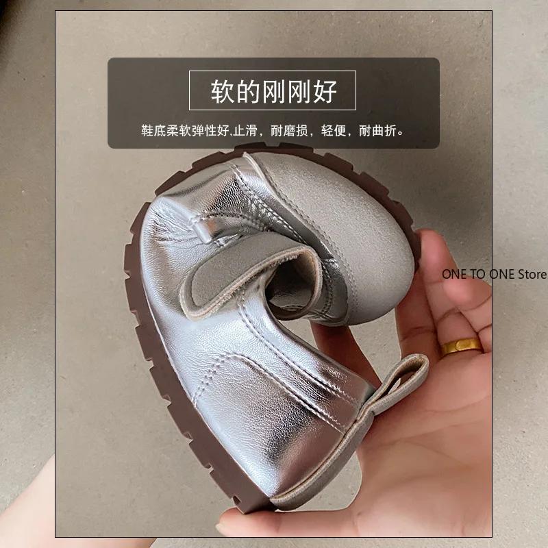 Fashion 2024 Spring Women's Flat Shoes Korean Style Mary Jane Ladies' Casual Leather Flat Boat Shoes Loafers Work and Party Wear 35-43