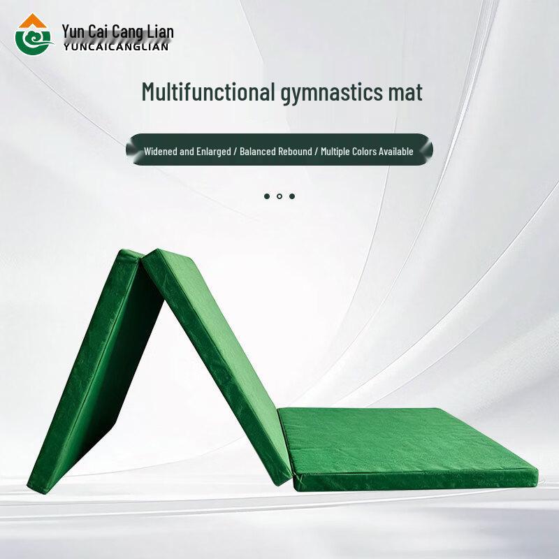 Three-Fold Fitness Exercise Mat