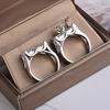 Sace Gems Set Creativo 1 Pezzo Anello in Lega di Rame Zircone Gioielli da Donna Promessa di Matrimonio Festa Regalo