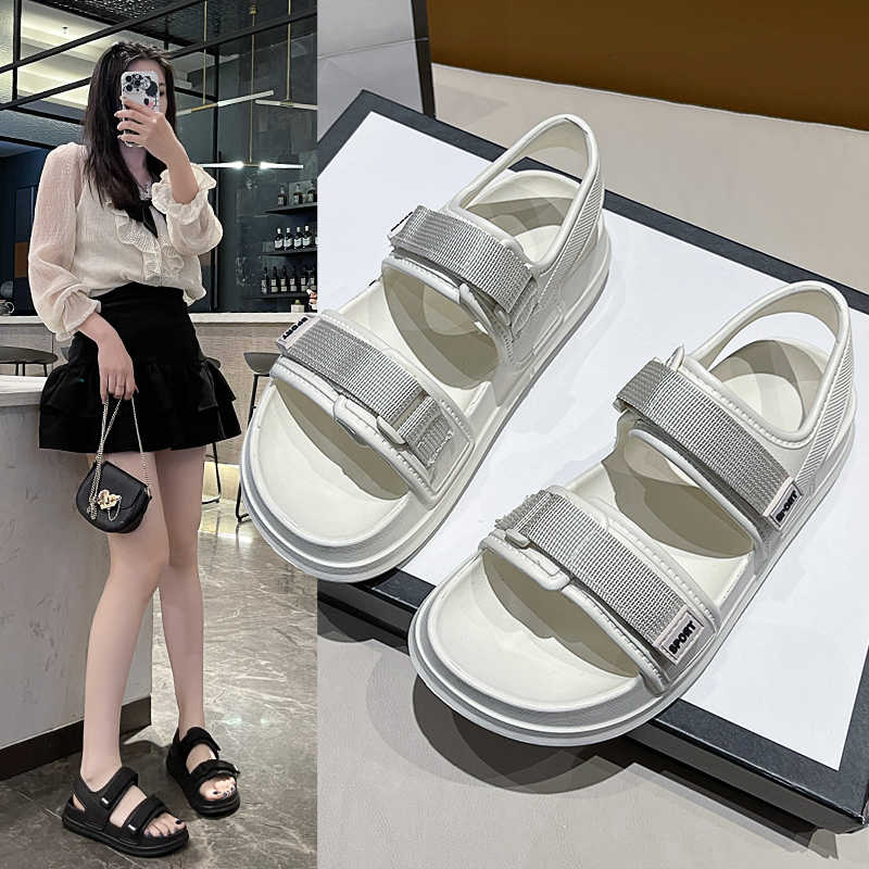 Fashion Drawstring Without Back Rainbow Shoes Woman Slippers Flip Flops Slide Sneakers Sandals For Women Sport Krasovki Athlete