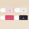 PU Leather Ring Necklace Case Solid Color Jewelry Display Case Simple Earrings Holder  Travel