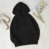 European & American Women's Autumn/Winter Plus Velvet Hooded Sweatshirt