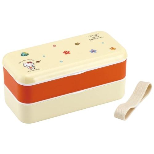 Skater Simple Lunch Box, 600ml, Hello Kitty x Kotorippu Okinawa, Sanrio, Made in Japan, SLBW6M-A