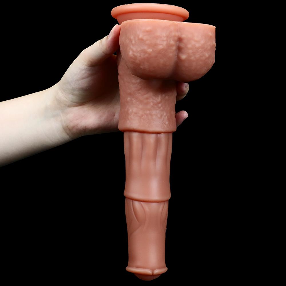 Silica Gel Dildo Realistic Penis Dick with Strong Suction Cup Anal Dildos for Women Man Erotic Sex Toys for Female Masturbation
