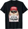 Haustiere für Trump, Ente, Katze, Hund - Donald Trump 2024 T-Shirt Unisex T-Shirt