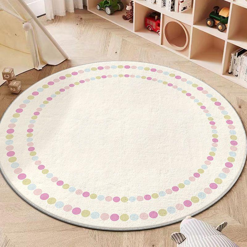 Circular Carpet Living Room Cloak Room Study Floor Mat Cartoon Children's Room Bedroom Bedside Carpet
