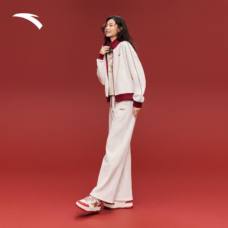 Anta Women s New Year Fleece Knit Tracksuit XXL