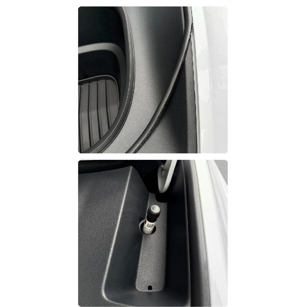 For Tesla Model Y Juniper Front Trunk Seal Kit Soundproof Rubber Weather Strip Model 3 Highland Seal Wind Noise Reduction Kit