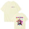 Movie KPop Demon Hunters T-shirts Cute Kawaii Rumi Mira Zoey Graphic T-shirt Men Women Fashion Oversized T Shirts