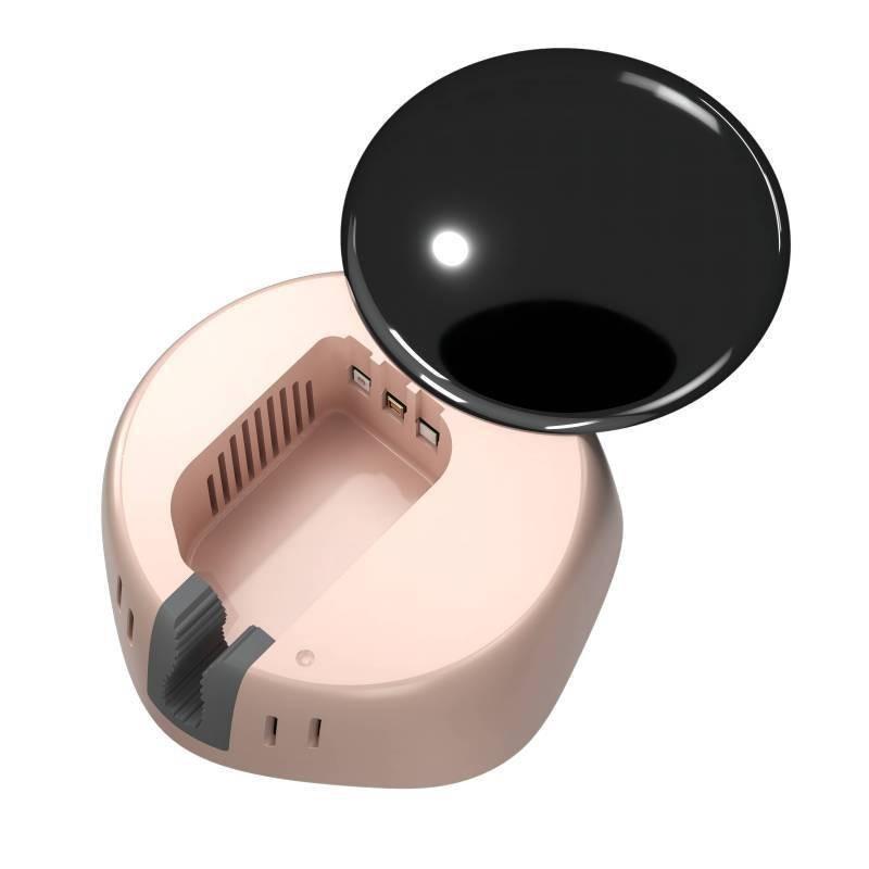 Intelligent Toothbrush Disinfection Box Rechargeable Toothbrush Sanitizer Holder Portable UV Sanitizer Toothbrush Rack