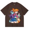 230 g/m² 100% Baumwolle Pokemon V17 Misty Print Unisex Schweres Baumwoll-T-Shirt