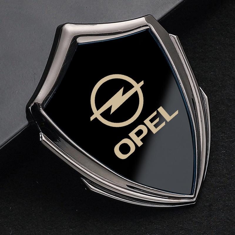 kybf4 3D Car Stickers Cool Metal Badge Car Logo Emblem Sticker Decal For opel astra j corsa d astra astra k vectra bvectra b insignia