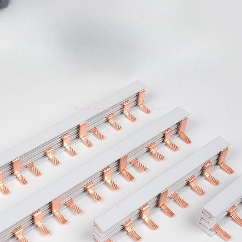 PIN TYPE Fork Type Copper Busbar for Distribution Box Circuit Breaker MCB 63A Connector Busbar Connection