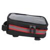Touchscreen Fietstas Fietsen MTB Fiets Frame Voorbuis Opbergtas voor 6.3x3.2in TelefoonRood