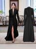 Dámský elegantní trenčkot zralého stylu: Sofistikovaný, Všestranný a zeštíhlující design