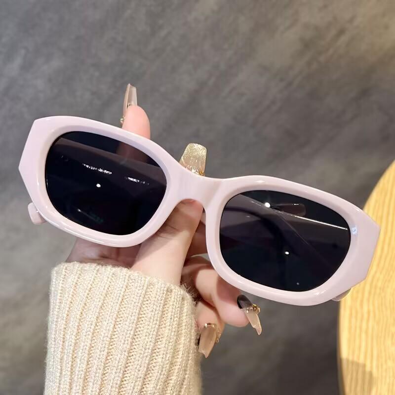 Fashionable Women'S Small Frame Square Sunglasses High-End Unisex Sunglasses Outdoor Driving And Travel Sunglasses Uv400 Duhe